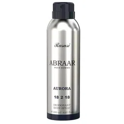 Rasasi Set Of 2 Abraar Aurora & Champion Deodorant Body Spray - 200ml Each image 2