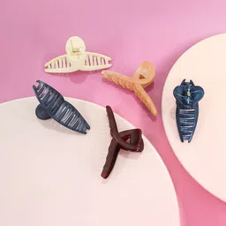 VAGHBHATT Women Set of 5 Claw Clip-89