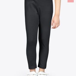ariel Girls Pack Of 2 Pure Cotton Ankle-Length Leggings-picture-41