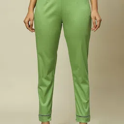 Rangriti Women Comfort Low-Rise Trousers-image-93