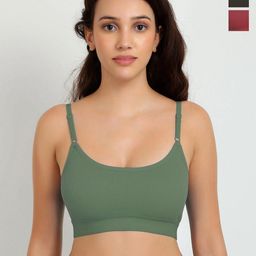 Samvar Multi Cotton Non-Wired Non Padded Minimizer Bra-picture-42