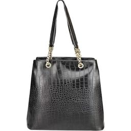 DAISY STAR Geometric Textured Swagger Shoulder Bag-5