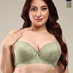 BRACHY Floral Bra Medium Coverage Underwired Heavily Padded-picture-9