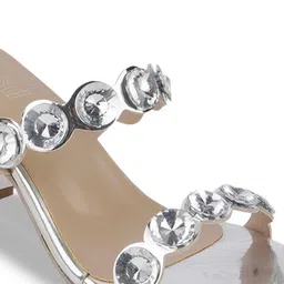 BAESD Embellished Party Block Sandals image 3