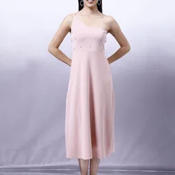 Shally Bhasin by Athena Women Embellished Fit & Flare Midi Dress-image-69