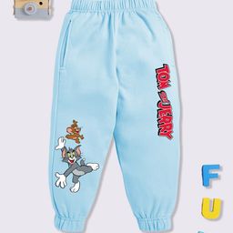 YK X Minute Mirth Boys Graphic Printed Joggers-picture-21