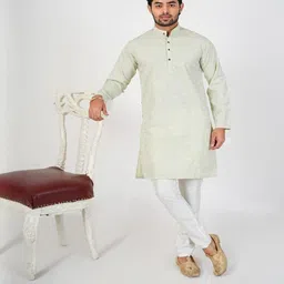 Aadi Shuddh Men Printed Straight Kurta Set-picture-31