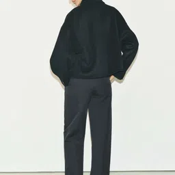 StyleCast Women Open Front Jacket with Patchwork image 4