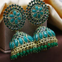 Anouk Contemporary Jhumkas Earrings image 2