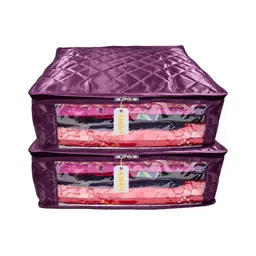 Ajabh Purple Set of 2 Regular Drawer Organiser Organisers image 1