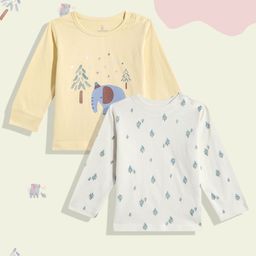 mothercare Infants Pack Of 2 Printed Pure Cotton T-Shirt-picture-44