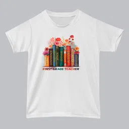 BAESD Kids Typography Printed Applique T-shirt-image-75