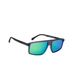 John Jacobs Unisex Rectangle Sunglasses with UV Protected Lens-image-27