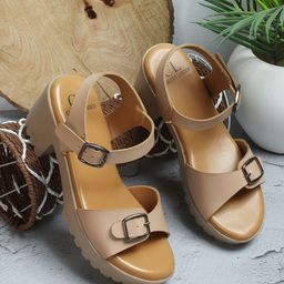 Carlton London Block with Buckles-44