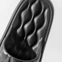 Alexvyan Men Textured Open Toe Flats image 3
