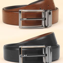GIL Men Leather Reversible Formal Belt-image-41