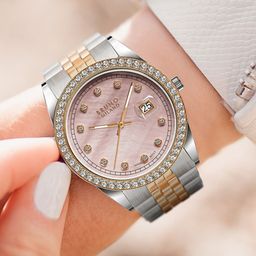Bruno Milano Women Dial & Bracelet Style Straps Analogue Watch BM1012-02-image-46