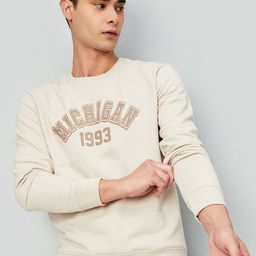 max Men Typography Printed Cotton Sweatshirt-image-10