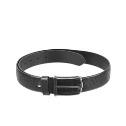 Metro Men Textured Tang Closure Leather Belt-picture-5