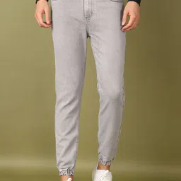 V-Mart Men Jogger Low Distress Stretchable Cotton Jeans-picture-26