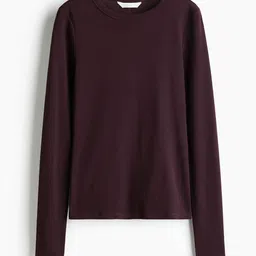 H&M Long-Sleeved Jersey Top-image-60
