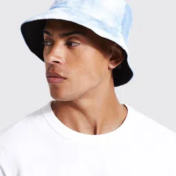 boohooMAN Tie & Dye Print & Textured Bucket Hat-30