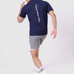 FUAARK Typography Printed Moisture Wicking Short Sleeves Running T-shirt-image-45