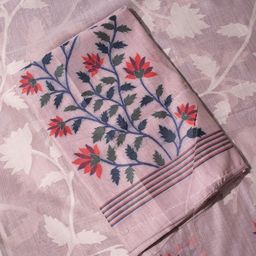 GAJARAI Floral Woven Design Unstitched Dress Material-image-94