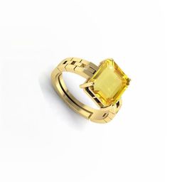 GenZcomplex Gold-Plated Brass Finger Ring-image-38