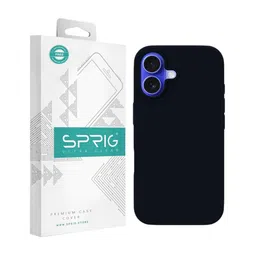 SPRIG Solid Printed iPhone 16 Plus Bumper Case Mobile Accessories-35