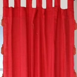 Dekor World Multicoloured Set of 2 Sheer Window Curtain image 5