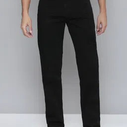 WAIMEA Men Classic Relaxed Fit Low Distress Stretchable Jeans-picture-48