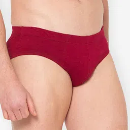 GROVERSONS Paris Beauty Basic Inner Elastic Brief-INNER ELASTIC BRIEF-RED-S image 5