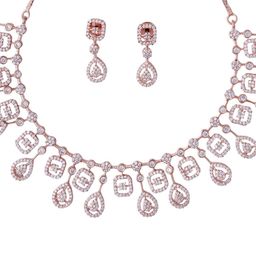 KAYRAH White Brass Jewellery Set-image-33