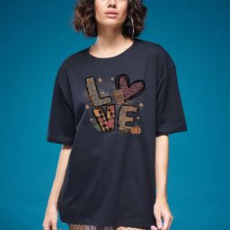 SMARTEES Women Printed Applique T-shirt-image-91