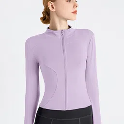HRX by Hrithik Roshan Mock Collar Long Sleeves Sporty Jacket-image-63