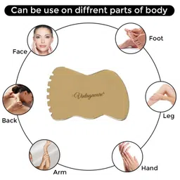 Vintageware Kansa Teeth Design Gua Sha Tool image 5