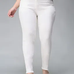 Miss Chase A+ Women Skinny Fit High-Rise Light Fade Stretchable Jeans-image-34
