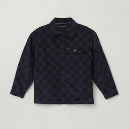 Tommy Hilfiger Boys Opaque Checked Casual Shirt-image-64