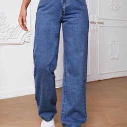 VBEAUTI Women Boyfriend Fit High-Rise Applique Stretchable Jeans-image-26