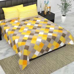 E Elma Unisex Yellow Bedsheets-image-69