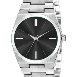 Gopal Shopcart Unisex Bracelet Style Straps Analogue Watch C1020SLV LR05BLK D Chain-image-96
