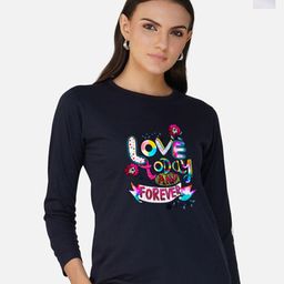 Metronaut Women 2 Printed Bio Finish Applique T-shirt-picture-1