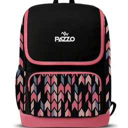 LUNAR'S Unisex Geometric Printed Water Resistant Backpack-picture-2