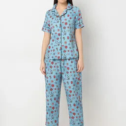 Smarty Pants Women Printed Night suit-image-97