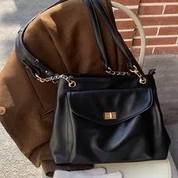 StyleCast x Revolte Structured Handheld Bag with Quilted image 1