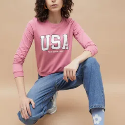 Ginger by Lifestyle Women Printed Sweatshirt-image-70