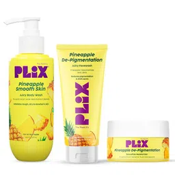 PLIX THE PLANT FIX Pineapple Bath & Body Trio with Niacinamide-33