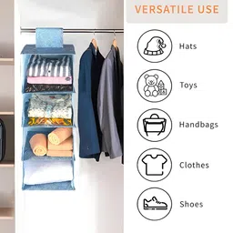 Aura Blue Set of 2 Regular Multi-Utility Organisers image 5