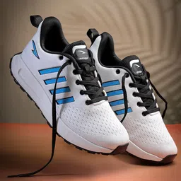 ASIAN Men Mesh Running Non-Marking Lace-Ups Shoes-picture-12